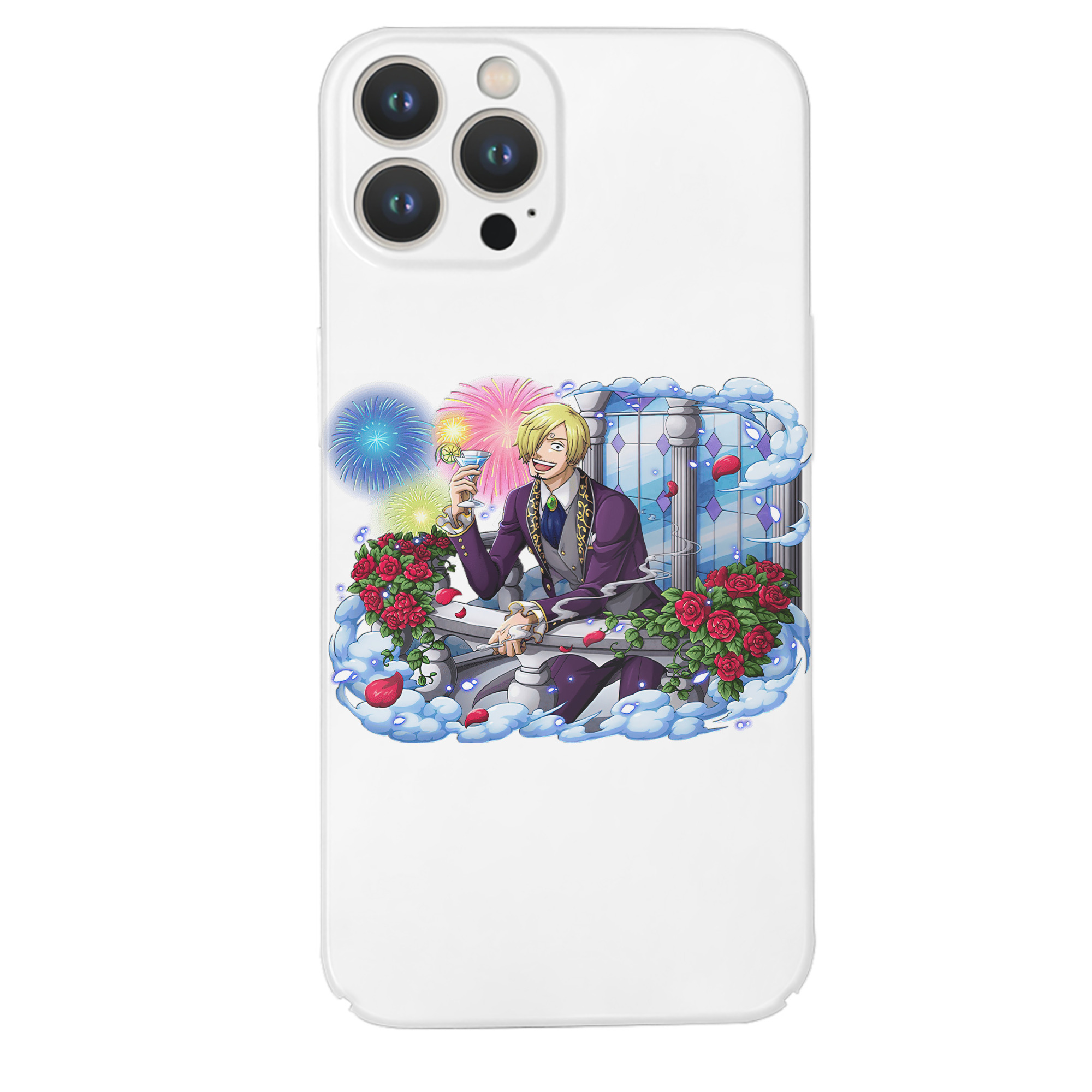 （画像用） ワンピース サンジ ONE PIECE Sanji 【iPhone 14シリーズ対応】ハードケース